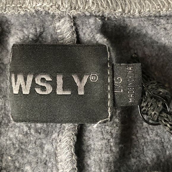 Bandier WSLY The Ecosoft Classic Jogger Heather Gray With Pockets Size Large - Picture 4 of 12